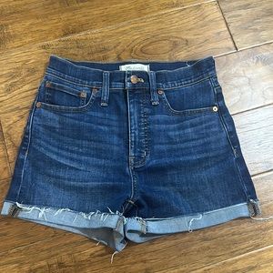 Madewell denim shorts 26